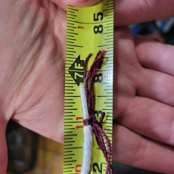 NEW Handmade 5 Color Tissue Paper Tassel Garland Multicolored Size Is 7 Feet - Picture 9 of 9